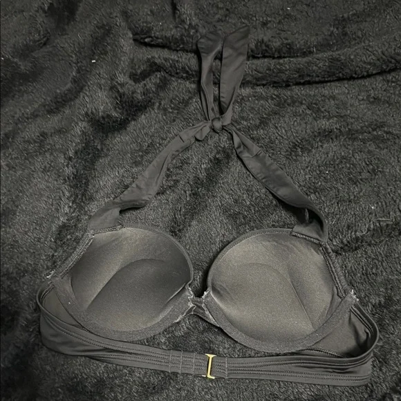 Victoria's Secret Black Halter Bikini Top - Picture 2 of 2
